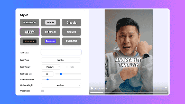 caply twitter-tools auto ai video captions